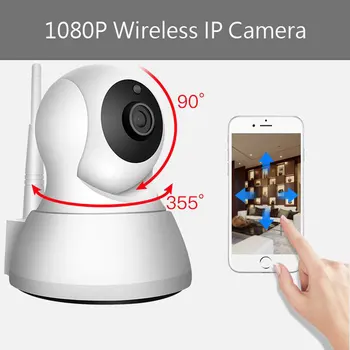 1080P Wifi Home IP Camera Surveillance Anti-theft security indoor monitor 24H motion detection infrared night vision 1/4 CMOS
1080P Wifi Home IP Camera Surveillance Anti-theft security indoor monitor 24H motion detection infrared night vision 1/4 CMOS