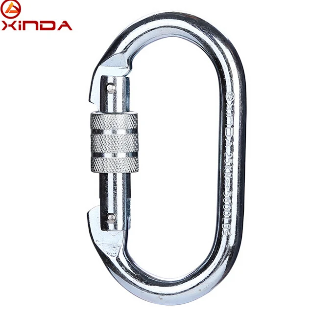 XINDA O Shape 25KN Alloy steel Safety Buckle Professional rock climbing carabiner mountaineering buckle main lock
XINDA O Shape 25KN Alloy steel Safety Buckle Professional rock climbing carabiner mountaineering buckle main lock