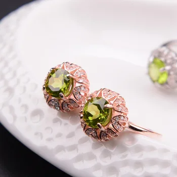[MeiBaPJ Natural Peridot Gemstone Fashion Flower Ring for Women Real 925 Sterling Silver Charm Fine Party Jewelry
[MeiBaPJ Natural Peridot Gemstone Fashion Flower Ring for Women Real 925 Sterling Silver Charm Fine Party Jewelry