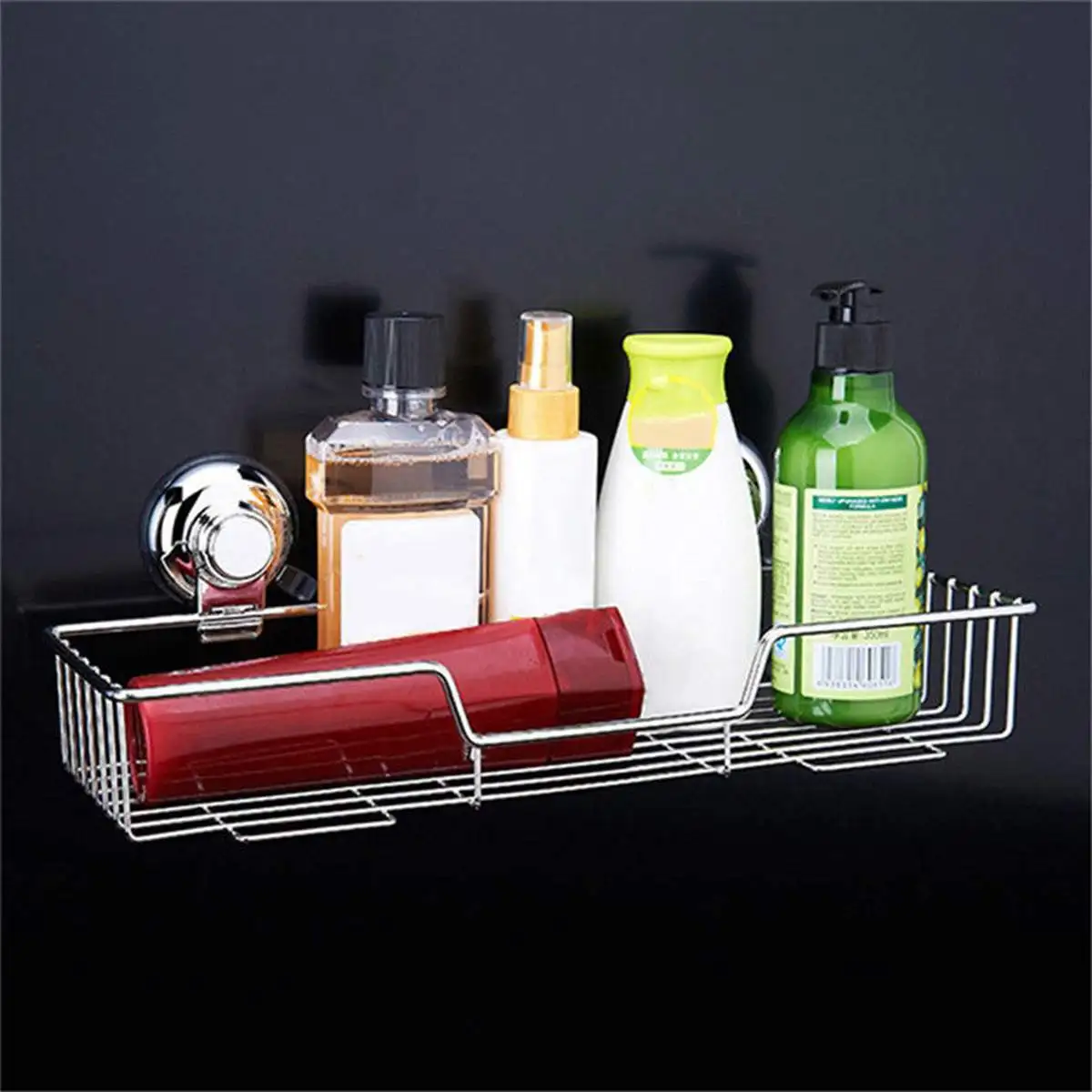 Dual Sucker Bathroom Shelf Shower Corner Basket Removable Wall Mounted Shampoo Storage Shelves Suction Cup Rack Organizer
Dual Sucker Bathroom Shelf Shower Corner Basket Removable Wall Mounted Shampoo Storage Shelves Suction Cup Rack Organizer