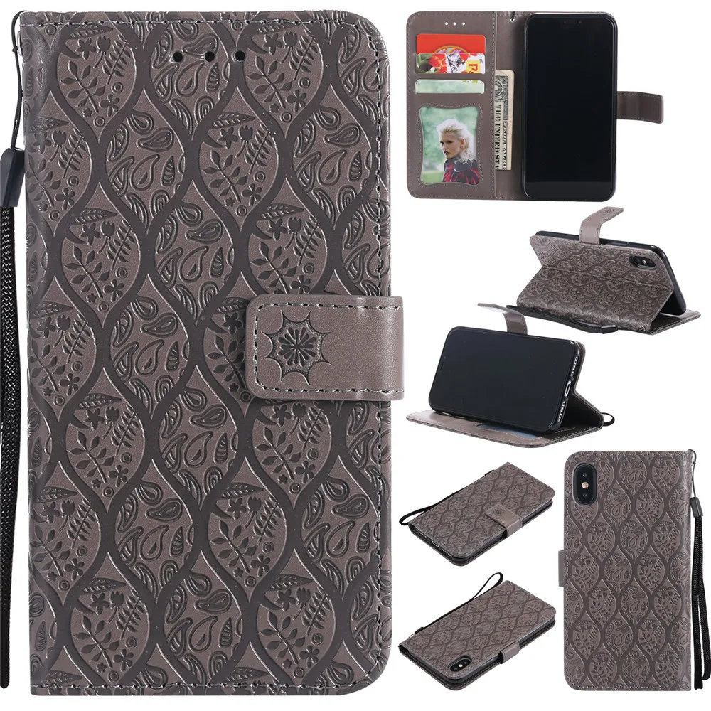 3D Embossed Rattan Flowers Flip Case For iPhone X PU Leather Silicone Luxury Wallet Holster Cover For iPhone X Case
3D Embossed Rattan Flowers Flip Case For iPhone X PU Leather Silicone Luxury Wallet Holster Cover For iPhone X Case