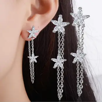 2017 New Arrivals Free Shipping Fashion 925 Sterling Silver Flower Crystal Stud Earrings For Women Jewelry
2017 New Arrivals Free Shipping Fashion 925 Sterling Silver Flower Crystal Stud Earrings For Women Jewelry