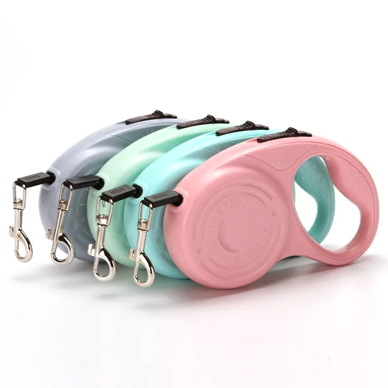 Roulette for Auto Retractable Dogs Leashes 3M/5M Cat Dog Collar Leads Traction Rope for Small Medium Large Pets Accessories LS01
Roulette for Auto Retractable Dogs Leashes 3M/5M Cat Dog Collar Leads Traction Rope for Small Medium Large Pets Accessories LS01