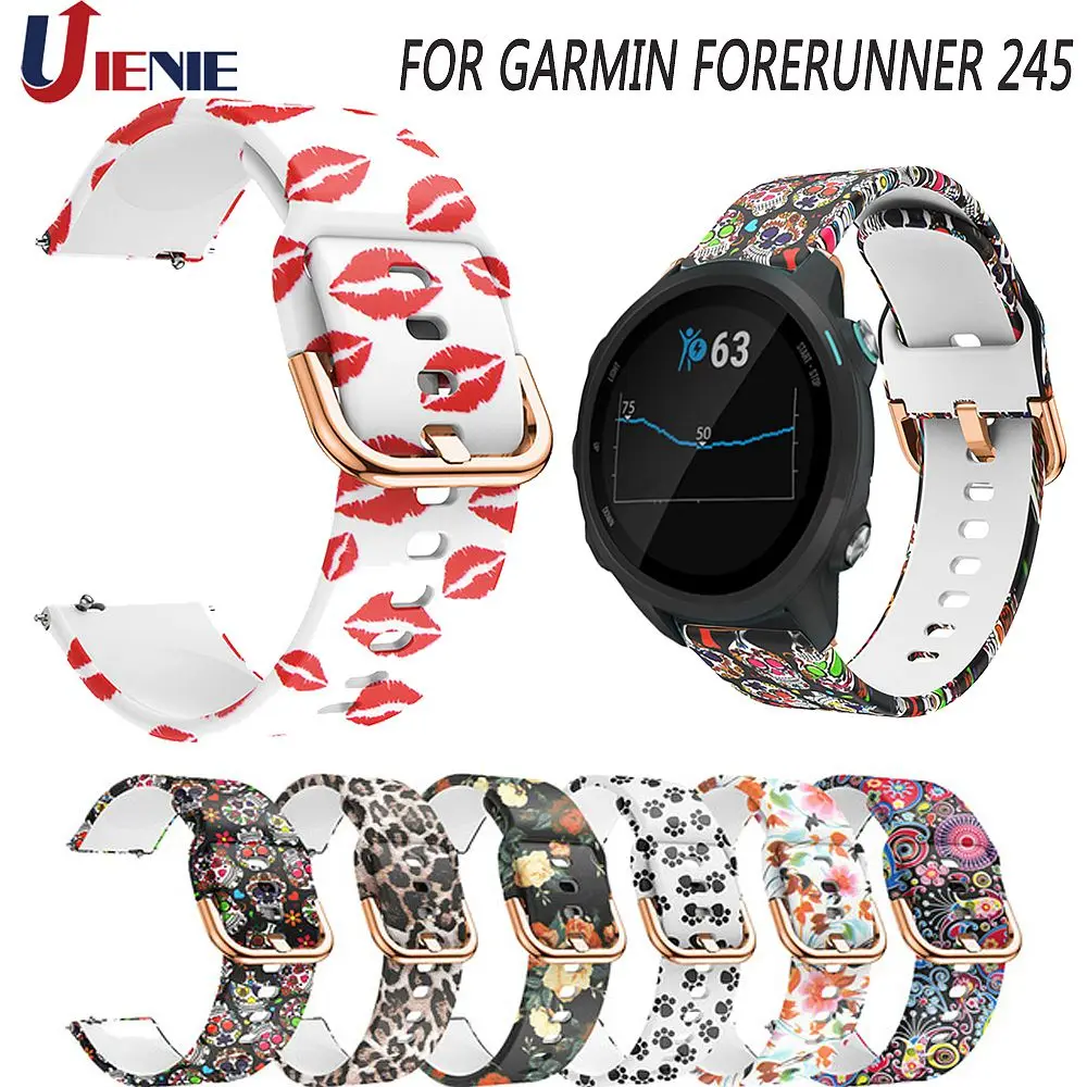 20mm Silicone Strap Bracelet for Garmin Forerunner 245 245M 645/Vivoactive 3 Watchband for Huami Amazfit Bip/GTR 42mm Wrist Band
20mm Silicone Strap Bracelet for Garmin Forerunner 245 245M 645/Vivoactive 3 Watchband for Huami Amazfit Bip/GTR 42mm Wrist Band