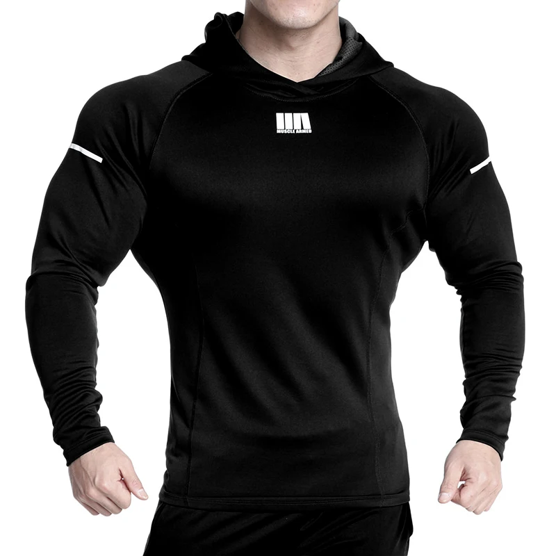 Autumn New Mens Skinny Hoodies Sweatshirts Male Gyms Fitness Bodybuilding Joggers Sportswear Casual Quick drying Hoodies
Autumn New Mens Skinny Hoodies Sweatshirts Male Gyms Fitness Bodybuilding Joggers Sportswear Casual Quick drying Hoodies