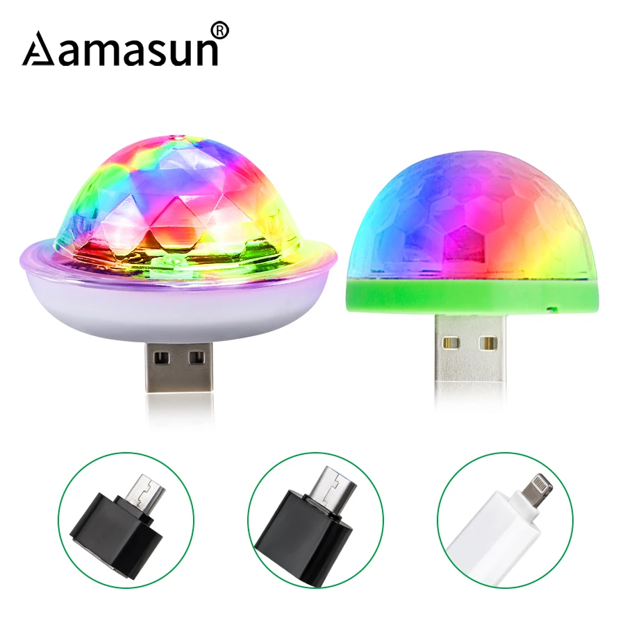 Mini USB Sound Party Lights Disco Light 4W 3W RGB Magic Crystal Ball Stage Light Effect for Christmas KTV Wedding Music Dj Light
Mini USB Sound Party Lights Disco Light 4W 3W RGB Magic Crystal Ball Stage Light Effect for Christmas KTV Wedding Music Dj Light