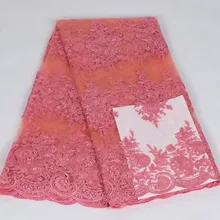 High-end fashion French Lace Fabric High Quality African Tulle Embroidered flower transparent net Lace Fabric For Wedding K35-2
High-end fashion French Lace Fabric High Quality African Tulle Embroidered flower transparent net Lace Fabric For Wedding K35-2