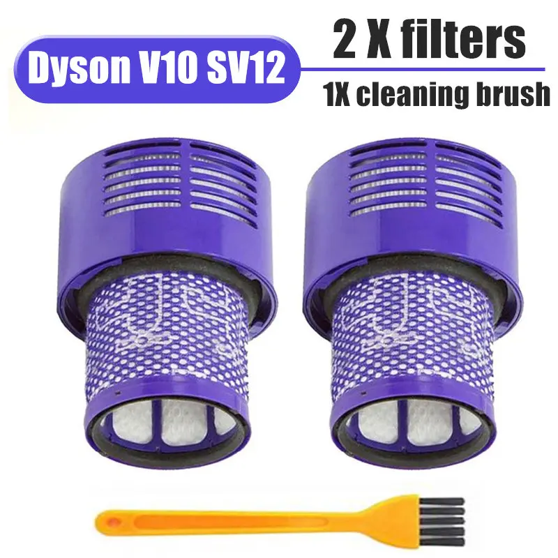 2pcs Washable Filter Unit for Dyson V10 SV12 Cyclone Animal Absolute Total Clean Vacuum Cleaner
2pcs Washable Filter Unit for Dyson V10 SV12 Cyclone Animal Absolute Total Clean Vacuum Cleaner