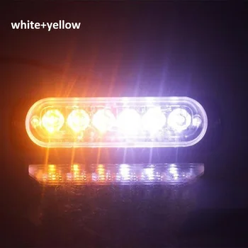 6LED Car Slim Flash Light Bar Waterproof Vehicle Emergency Warning Strobe Lamp 12V 24V Multifold Flashing Modes for Truck 18W
6LED Car Slim Flash Light Bar Waterproof Vehicle Emergency Warning Strobe Lamp 12V 24V Multifold Flashing Modes for Truck 18W