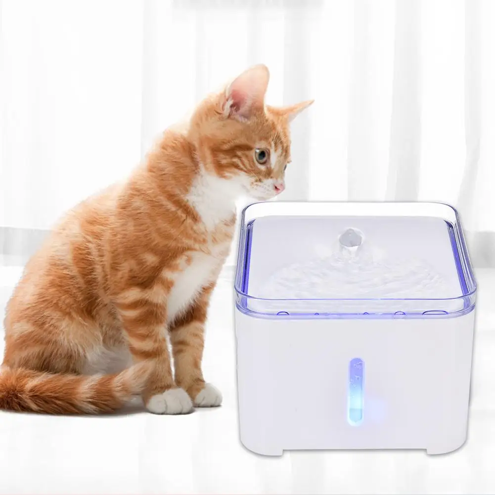 2L Automatic Smart Cat Water Feeder Fountain USB Charge Dog Water Dispenser Automatic Cycle with Filters LED No Water Tips 20E
2L Automatic Smart Cat Water Feeder Fountain USB Charge Dog Water Dispenser Automatic Cycle with Filters LED No Water Tips 20E