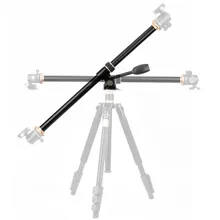 61cm/24" Tripod Boom Cross Extension Arm Horizontal Rod Camera Mount Rotatable Multi-Angle Center Column Tripod Tube Accessory 61cm/24" Tripod Boom Cross Extension Arm Horizontal Rod Camera Mount Rotatable Multi-Angle Center Column Tripod Tube Accessory