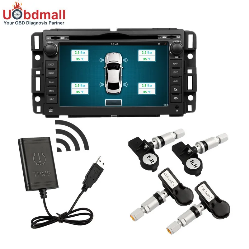 Free Shipping Android DVD TPMS Tire Pressure Monitoring System For Car Android Navigation DVD Video Player TPMS With 4 Sensors
Free Shipping Android DVD TPMS Tire Pressure Monitoring System For Car Android Navigation DVD Video Player TPMS With 4 Sensors