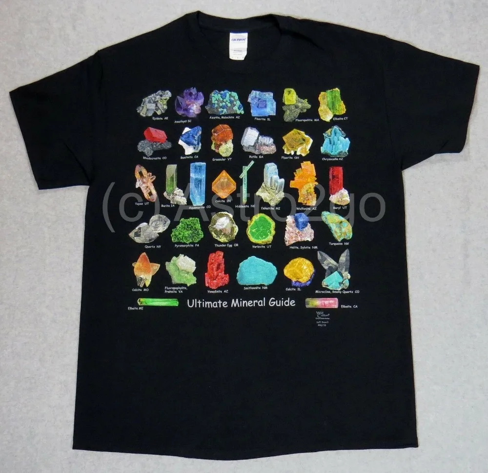 Ultimate Mineral Guide-Rocks Gem Stones Geology Earth Science T Shirt New Summer Printed Unisex Fashion T Shirt Funny Tops Tees 
Ultimate Mineral Guide-Rocks Gem Stones Geology Earth Science T Shirt New Summer Printed Unisex Fashion T Shirt Funny Tops Tees