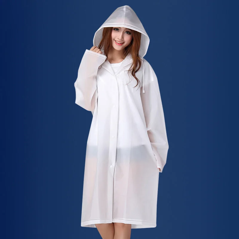 Korean Fashion Raincoat Outdoor Adult Long Section of Men and Women Hiking Hat Transparent Poncho Single Plus Size Rain Coat
Korean Fashion Raincoat Outdoor Adult Long Section of Men and Women Hiking Hat Transparent Poncho Single Plus Size Rain Coat