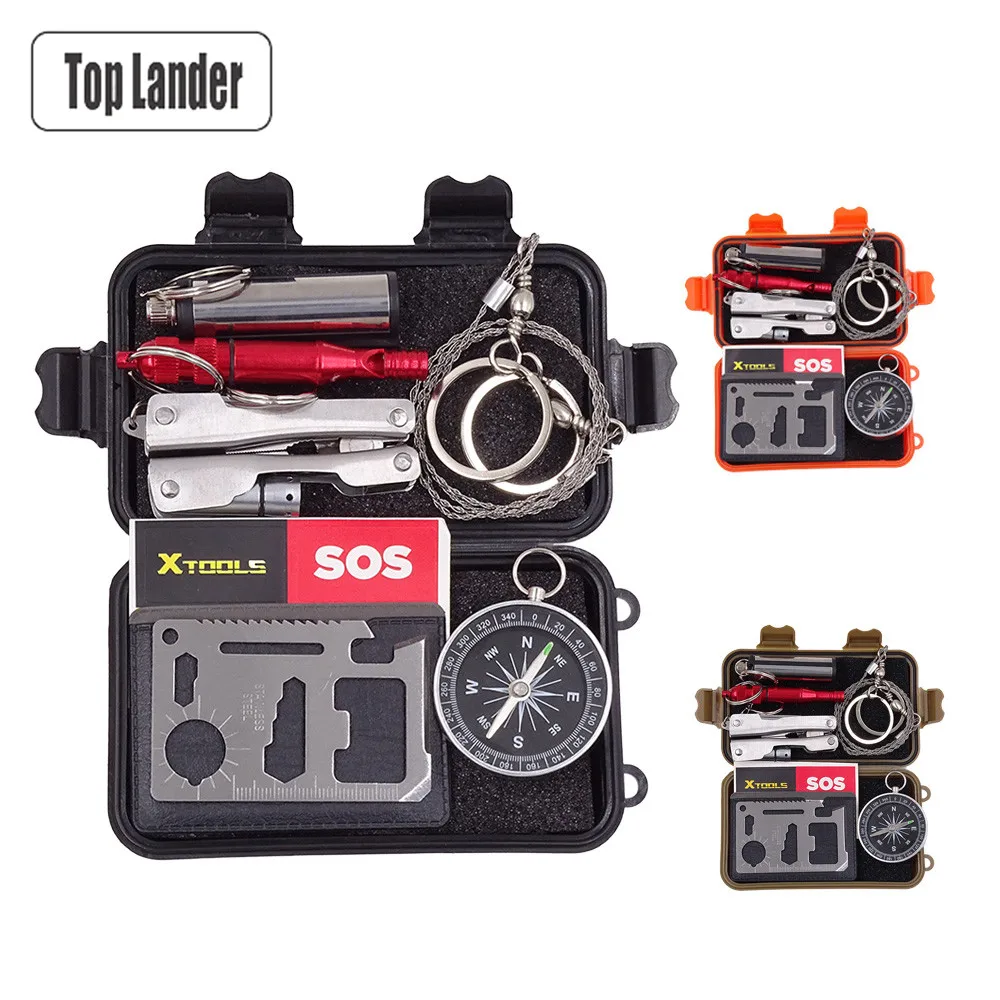 Bushcraft Outdoor Tools Tactical Survival Kit Set SOS Emergency Gear EDC Mini Multi Tool Multitool Gadgets Box Camping Equipment
Bushcraft Outdoor Tools Tactical Survival Kit Set SOS Emergency Gear EDC Mini Multi Tool Multitool Gadgets Box Camping Equipment