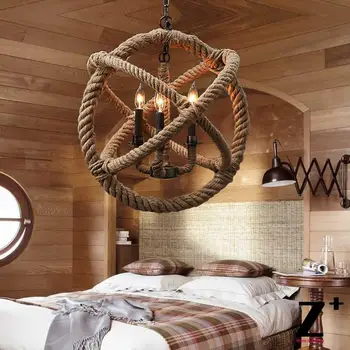 America style vintage country Iron Linen Flax Rope made chandelier lamp E14 X 3 LIGHTs led free shipping
America style vintage country Iron Linen Flax Rope made chandelier lamp E14 X 3 LIGHTs led free shipping