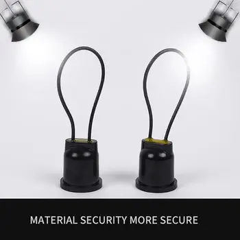 E27 Plastic Base Screw Light Bulb Lamp Hanging Ceramics Socket Holder Flame Retardant Durable Material Safe Non Electric leakage
E27 Plastic Base Screw Light Bulb Lamp Hanging Ceramics Socket Holder Flame Retardant Durable Material Safe Non Electric leakage
