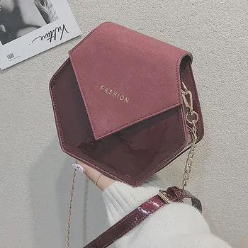 Fashion Women Leather Crossbody Bag Candy Messenger Pu Bag Chain Beach Hexagon Beach Summer Bags Bohemia Drop Shipping
Fashion Women Leather Crossbody Bag Candy Messenger Pu Bag Chain Beach Hexagon Beach Summer Bags Bohemia Drop Shipping