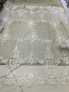 Free shipping new organza embroidery lace fabric white wedding lace/french lace fabric for dress L504 
Free shipping new organza embroidery lace fabric white wedding lace/french lace fabric for dress L504