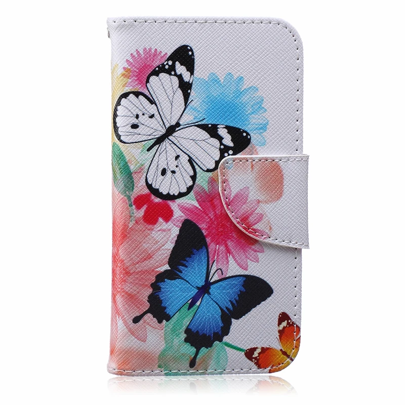 New 5 Painted Pattern Fundas Coque Wallet Flip font b Case b font For font b
