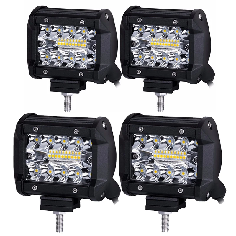 4" 60W Spot Beam LED Work Light Bar For Offroad 4WD LED Fog Lamp Truck Motorcycle Van Tractor Lamp RZR 12V 24V 4x4
4" 60W Spot Beam LED Work Light Bar For Offroad 4WD LED Fog Lamp Truck Motorcycle Van Tractor Lamp RZR 12V 24V 4x4