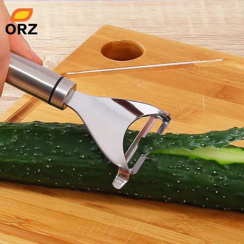 ORZ Fruit Vegetable Peelers Stainless Steel Cutter Potato Cucumber Peeled Skinning Knives Device Zesters Kitchen Cooking Tools
ORZ Fruit Vegetable Peelers Stainless Steel Cutter Potato Cucumber Peeled Skinning Knives Device Zesters Kitchen Cooking Tools