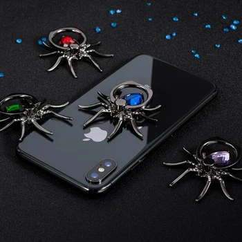 200pcs Universal Luxury metal Spider Bling Finger 360 Rotate Phone Stent Diamond Ring Holder Mobile Phone Holder Finger Stand
200pcs Universal Luxury metal Spider Bling Finger 360 Rotate Phone Stent Diamond Ring Holder Mobile Phone Holder Finger Stand