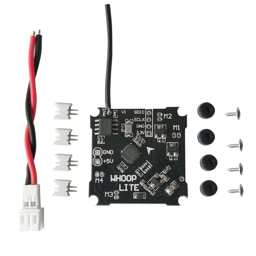 New Flight Controller Board with Silverware firmware For Whoop Lite Mini Brushed Flight Control with 55mm PH-JST 2.0 power cable
New Flight Controller Board with Silverware firmware For Whoop Lite Mini Brushed Flight Control with 55mm PH-JST 2.0 power cable