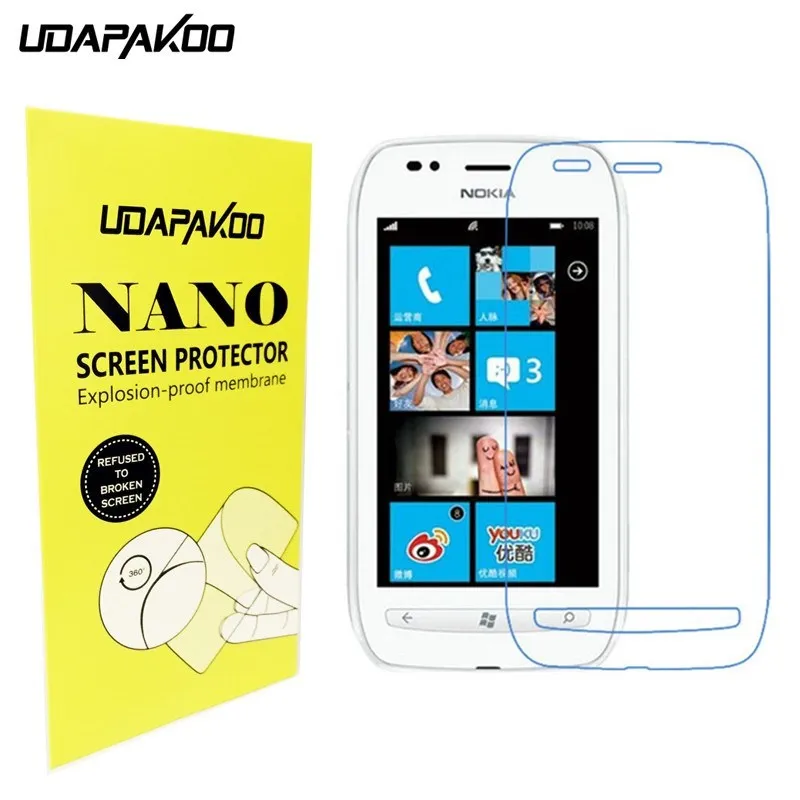 Soft Glass film Nano Explosion-proof glass Screen Protector For Nokia Lumia 710 N515 X2 Dual SIM Asha 225 308 501 N610 N8 C6-01
Soft Glass film Nano Explosion-proof glass Screen Protector For Nokia Lumia 710 N515 X2 Dual SIM Asha 225 308 501 N610 N8 C6-01