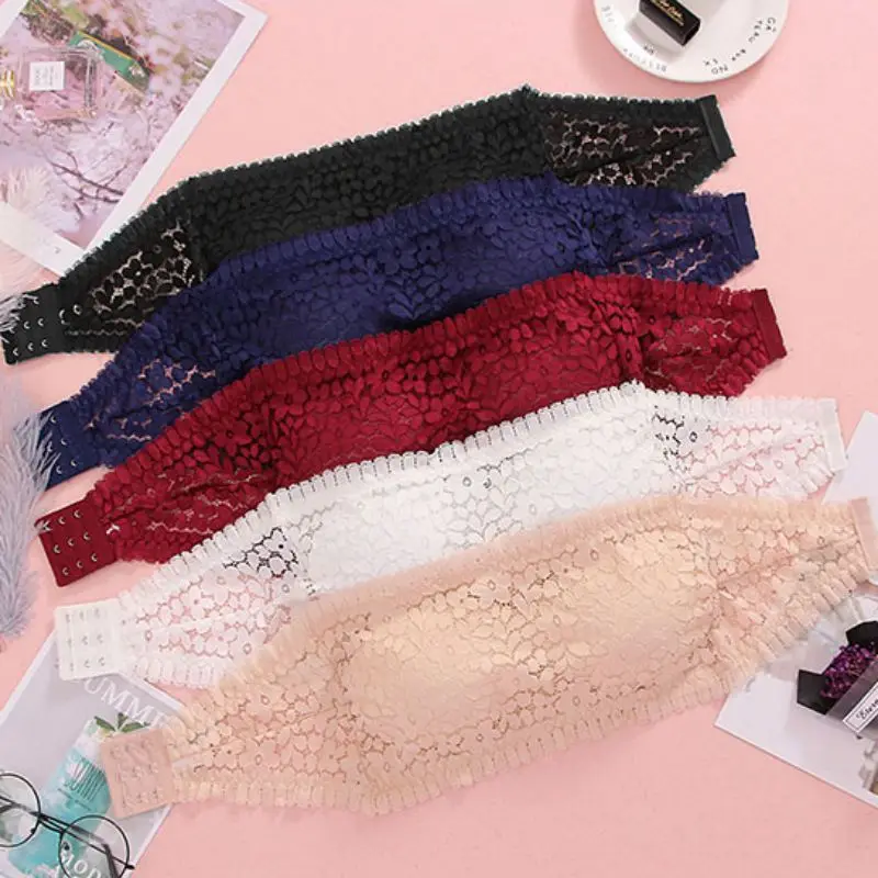 Invisible strapless Lace Bras bralette underwear Vest Breathable women padded bra sexy push up Ladies lingerie crop Tops Tank
Invisible strapless Lace Bras bralette underwear Vest Breathable women padded bra sexy push up Ladies lingerie crop Tops Tank