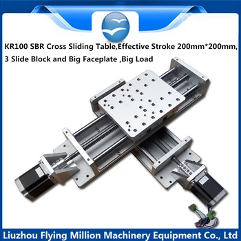 China Factory Precision linear guide module KR100 XY worktable Electric cross slide table 200*200
China Factory Precision linear guide module KR100 XY worktable Electric cross slide table 200*200