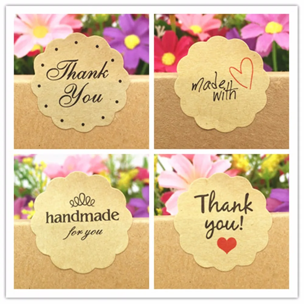 100 Pcs Thank You Love Self Adhesive Stickers Kraft Label Sticker Diameter 3cm For Diy Hand Made Gift Cake Candy Paper Tags
100 Pcs Thank You Love Self Adhesive Stickers Kraft Label Sticker Diameter 3cm For Diy Hand Made Gift Cake Candy Paper Tags
