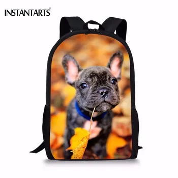 INSTANTARTS Cute 3D Animal French Bulldog Print Boys Girls Schoolbags Casual Primary School Students Bookbags Children Backpacks
INSTANTARTS Cute 3D Animal French Bulldog Print Boys Girls Schoolbags Casual Primary School Students Bookbags Children Backpacks