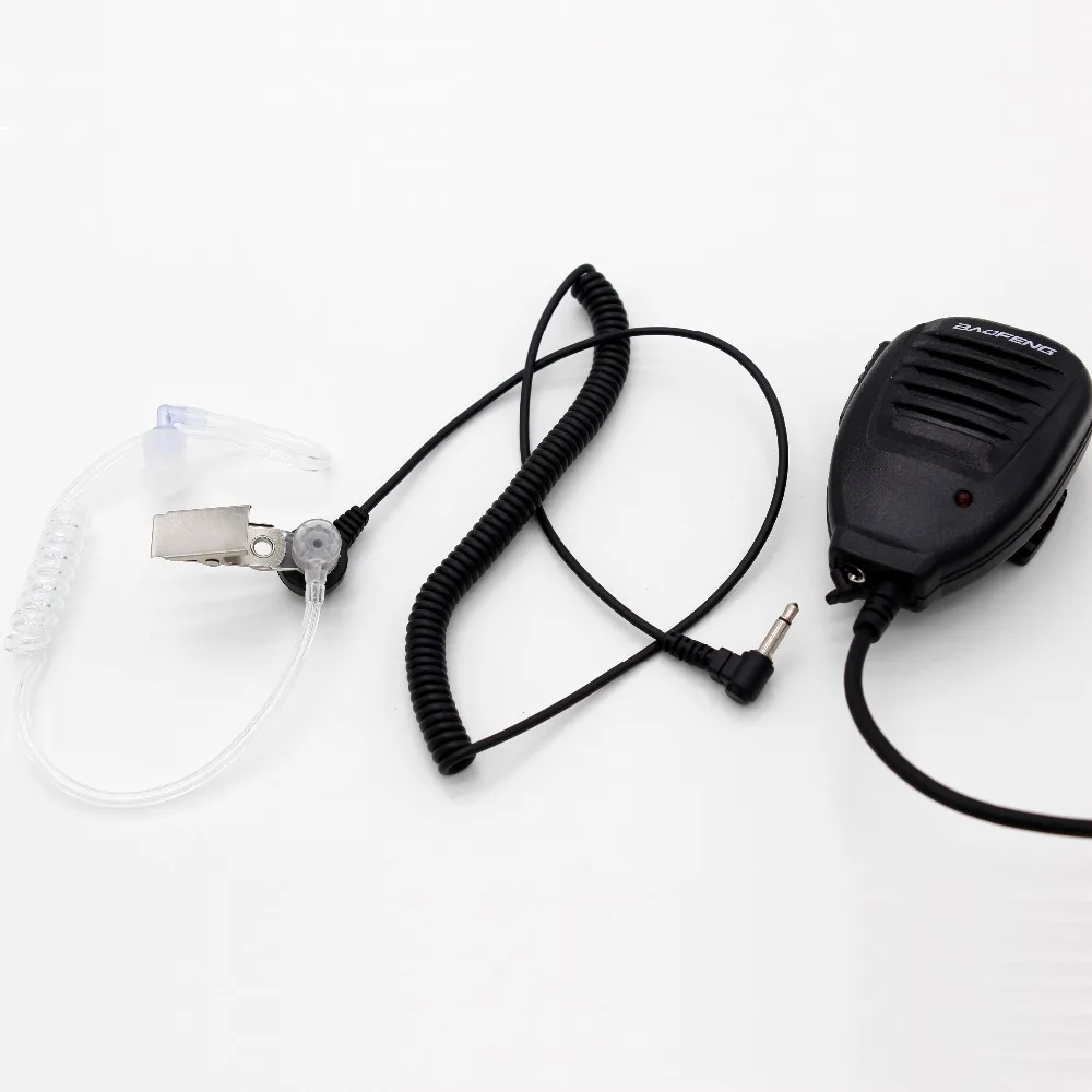 3.5mm Listen Only Air Tube Earpiece Headset for Motorola Kenwood BaoFeng UV-5R GT-3 H777 TYT Two Way Radio Speaker Microphone
3.5mm Listen Only Air Tube Earpiece Headset for Motorola Kenwood BaoFeng UV-5R GT-3 H777 TYT Two Way Radio Speaker Microphone
