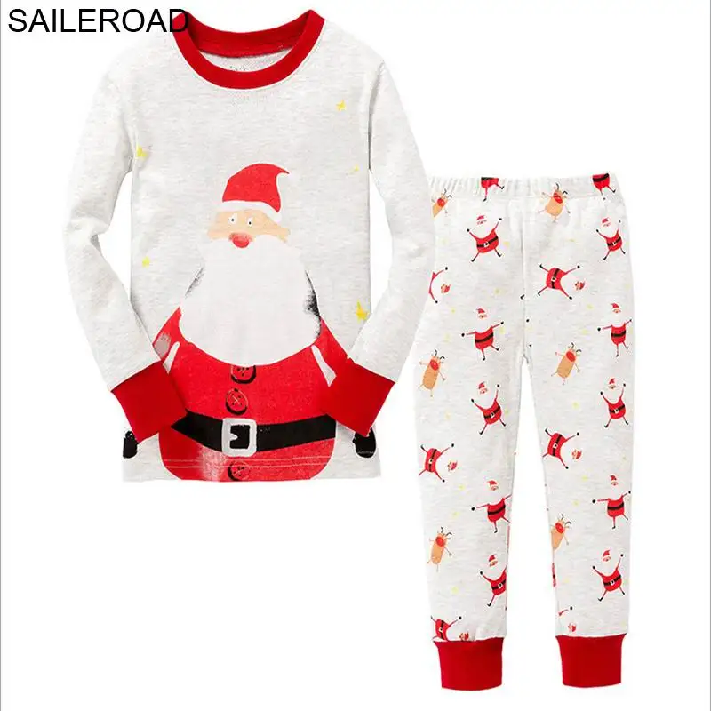 SAILEROAD Christmas Boys Girl Pajamas for Kids Pijama Sleepwear Costume Santa Claus Applique Pajamas Children Long Nightclothes
SAILEROAD Christmas Boys Girl Pajamas for Kids Pijama Sleepwear Costume Santa Claus Applique Pajamas Children Long Nightclothes