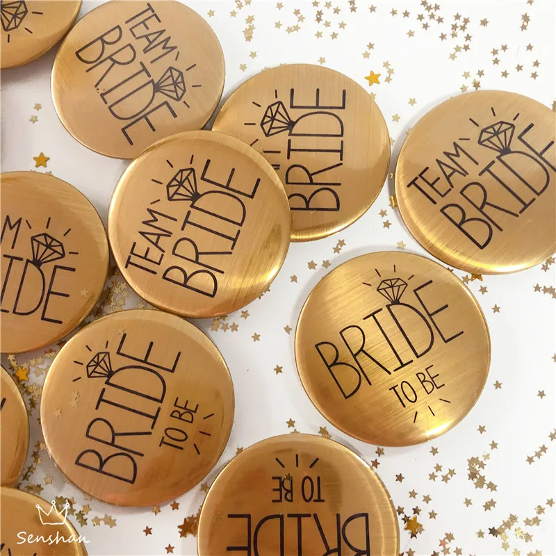 Bride To Be Badge Hen Party Bridesmaid Decoration Bachelor Party Team Bride Badge Wedding Party Supplies (18)