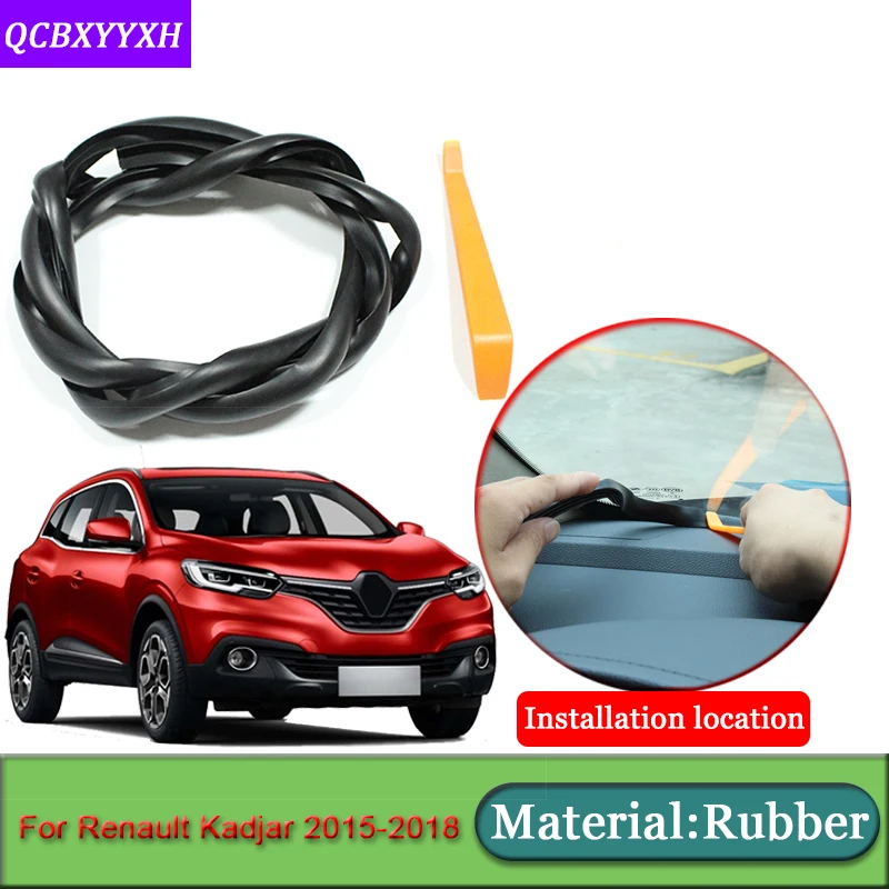 Car-styling For Renault Kadjar 2015-2018 Anti-Noise Soundproof Dustproof Car Dashboard Windshield Sealing Strips Car Accessories
Car-styling For Renault Kadjar 2015-2018 Anti-Noise Soundproof Dustproof Car Dashboard Windshield Sealing Strips Car Accessories