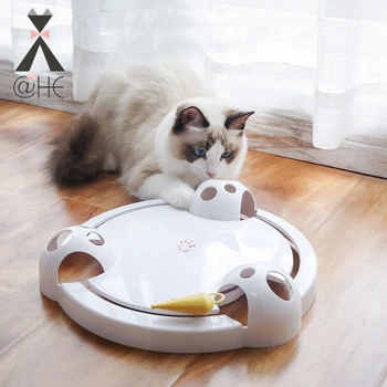 @HE Funny Cat Interactive Pet Cat Toys Automatic Rotating Cat Play Teaser Plate Mice Catch Toy Electric Playing Exercise Toys
@HE Funny Cat Interactive Pet Cat Toys Automatic Rotating Cat Play Teaser Plate Mice Catch Toy Electric Playing Exercise Toys