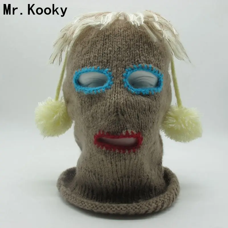 Mr.Kooky Handmade Knitted Hats Braid Men's Women's Winter Face Mask Skullies & Beanies Cool Funny Halloween Xmas Party Gag Gifts
Mr.Kooky Handmade Knitted Hats Braid Men's Women's Winter Face Mask Skullies & Beanies Cool Funny Halloween Xmas Party Gag Gifts