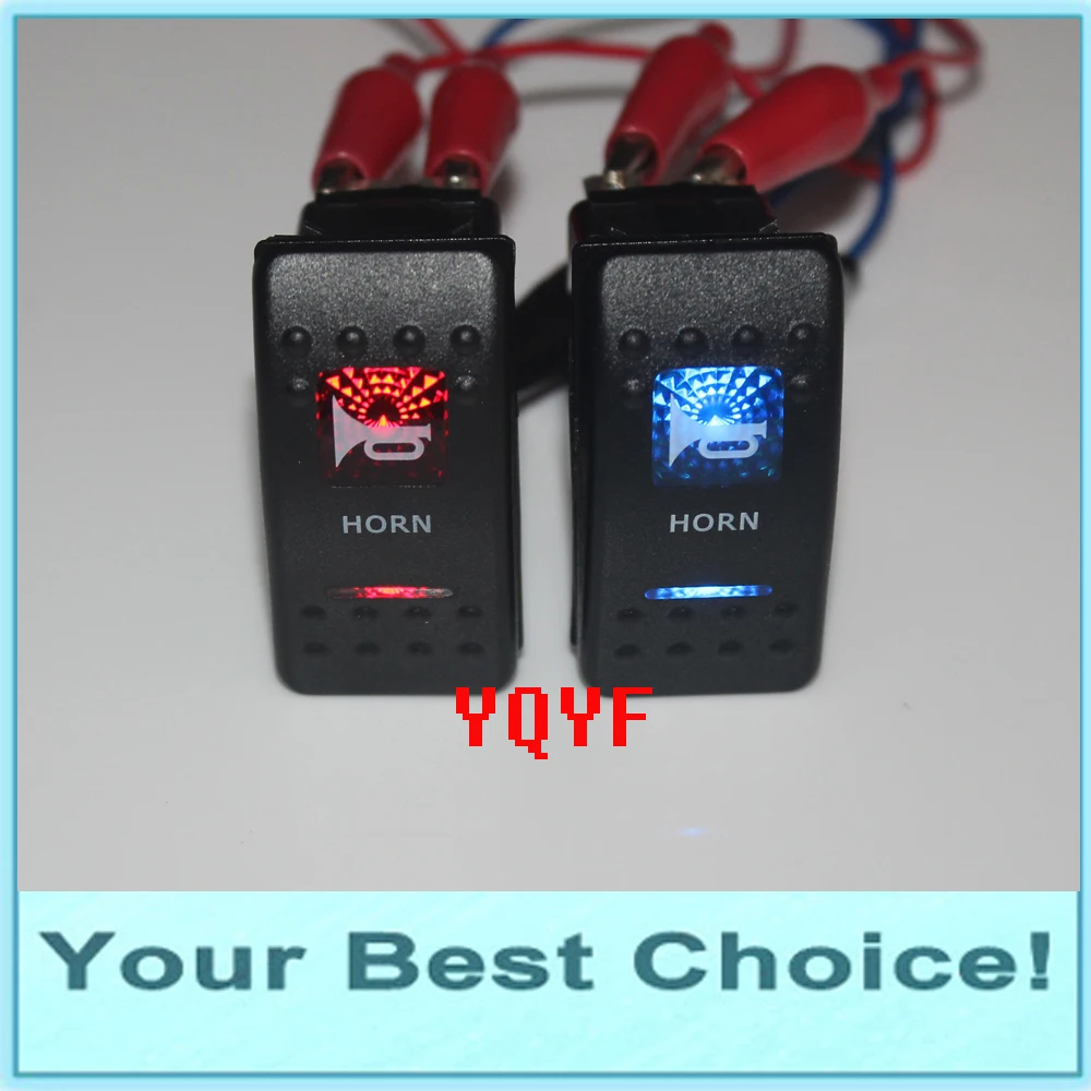 

IP68 Waterproof 24V/10A,12V/20A Car/Auto/Marine/Boat Horn Push Button Rocker Toggle Switch