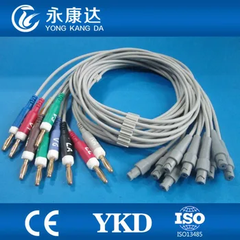 GE-marqutte 10-lead EKG patient monitor leadwires with AHA banana plug CE&ISO13485,medical TPU
GE-marqutte 10-lead EKG patient monitor leadwires with AHA banana plug CE&ISO13485,medical TPU