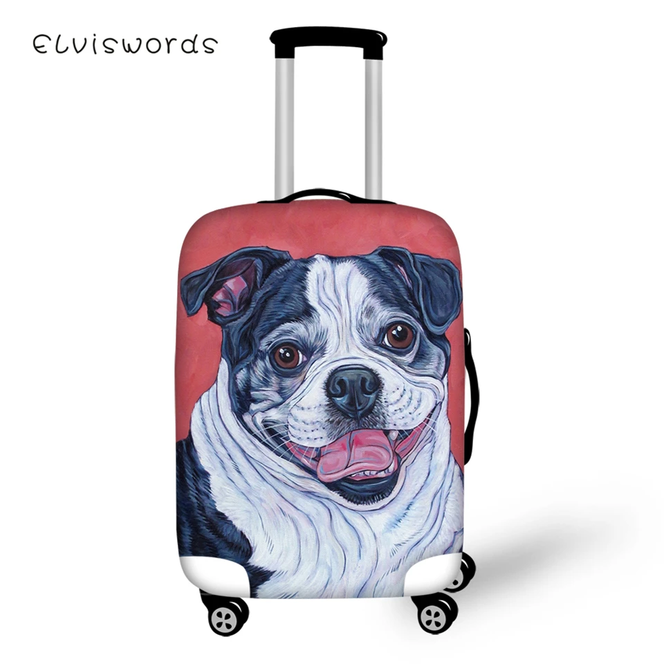 ELVISWORDS Suitcase Protective Cover Bulldogs Prints Pattern Elastic Dust-proof Cover Cartoon Design Travel Luggage Accessories
ELVISWORDS Suitcase Protective Cover Bulldogs Prints Pattern Elastic Dust-proof Cover Cartoon Design Travel Luggage Accessories