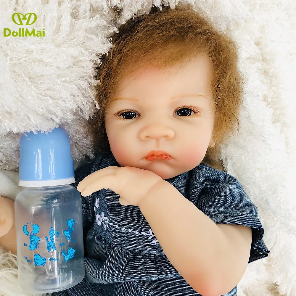 Realistic silicone reborn baby dolls lifelike newborn baby girl alive dolls gift for child bebes reborn bonecas
Realistic silicone reborn baby dolls lifelike newborn baby girl alive dolls gift for child bebes reborn bonecas