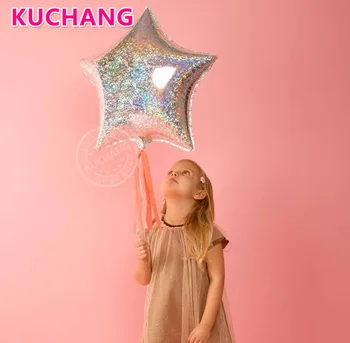 50pcs/lot 18inch Star Laser Foil Helium Balloons Birthday Party Wedding Baby Bridal Shower Decoration Supplies Inflatable Globos
50pcs/lot 18inch Star Laser Foil Helium Balloons Birthday Party Wedding Baby Bridal Shower Decoration Supplies Inflatable Globos