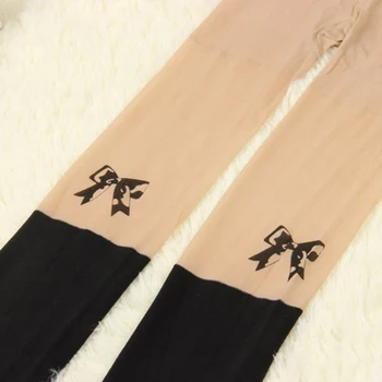 VIIANLES Black Print BowTotoro Pantyhose Hot New Summer Thin Tattoo Women Tights Sexy Pantyhose 
VIIANLES Black Print BowTotoro Pantyhose Hot New Summer Thin Tattoo Women Tights Sexy Pantyhose