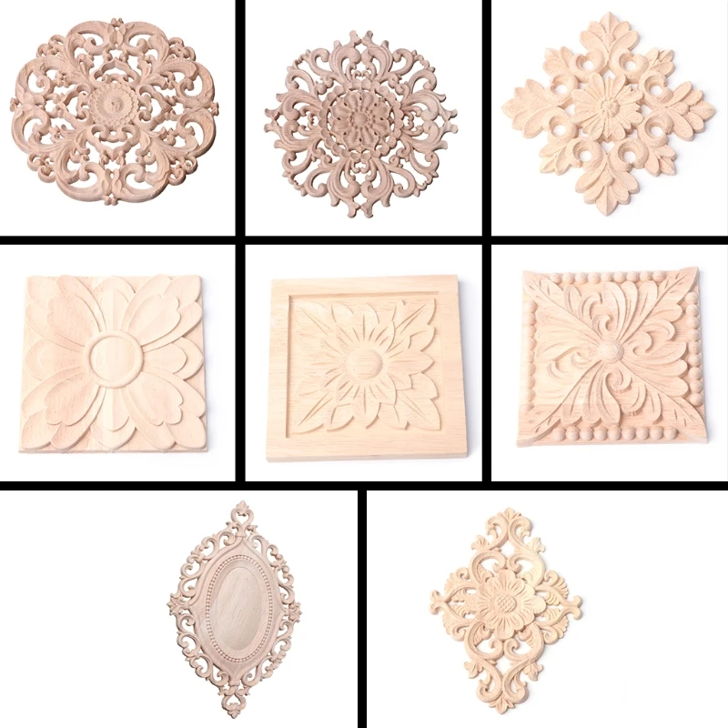 Natural Vintage Unpainted Wood Carved Flower Decal Corner Onlay Applique Frame For Home Furniture Wall Cabinet Door Decor Crafts
Natural Vintage Unpainted Wood Carved Flower Decal Corner Onlay Applique Frame For Home Furniture Wall Cabinet Door Decor Crafts