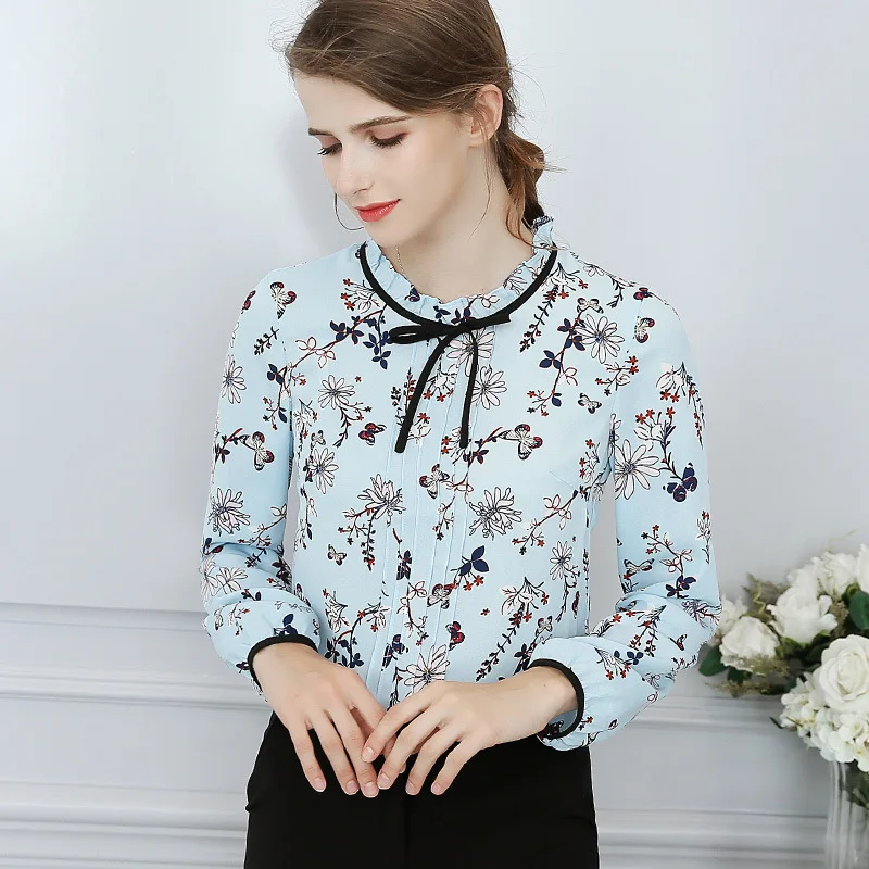 New Women 2018 Spring Summer Print Work Shirt Female Casual Blouses Long Sleeve Women's Shirts Blouse Vestidos Tops Plus Size
New Women 2018 Spring Summer Print Work Shirt Female Casual Blouses Long Sleeve Women's Shirts Blouse Vestidos Tops Plus Size