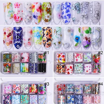 10 Rolls/Kit Nail Foils Flowers Butterfly Leopard Patterns Nail Art Transfer Sticker 2.5*100cm Nail Art Decal Decoration Tips
10 Rolls/Kit Nail Foils Flowers Butterfly Leopard Patterns Nail Art Transfer Sticker 2.5*100cm Nail Art Decal Decoration Tips