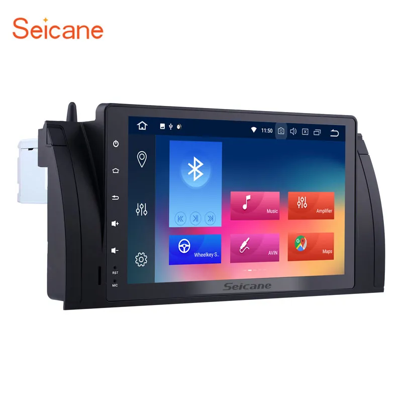 Seicane 1Din Android 8.0 9" Car Radio Stereo GPS Multimedia Player Head Unit For BMW X5 E53 E39 520i 523i 525i M5 Range Rover
Seicane 1Din Android 8.0 9" Car Radio Stereo GPS Multimedia Player Head Unit For BMW X5 E53 E39 520i 523i 525i M5 Range Rover