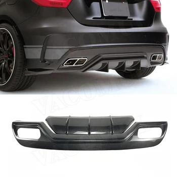 Carbon Fiber Rear Diffuser Bumper Lip Spoiler for Mercedes Benz A Class W176 A250 A45 AMG 2013-2015 V Style Back Bumper Guard
Carbon Fiber Rear Diffuser Bumper Lip Spoiler for Mercedes Benz A Class W176 A250 A45 AMG 2013-2015 V Style Back Bumper Guard